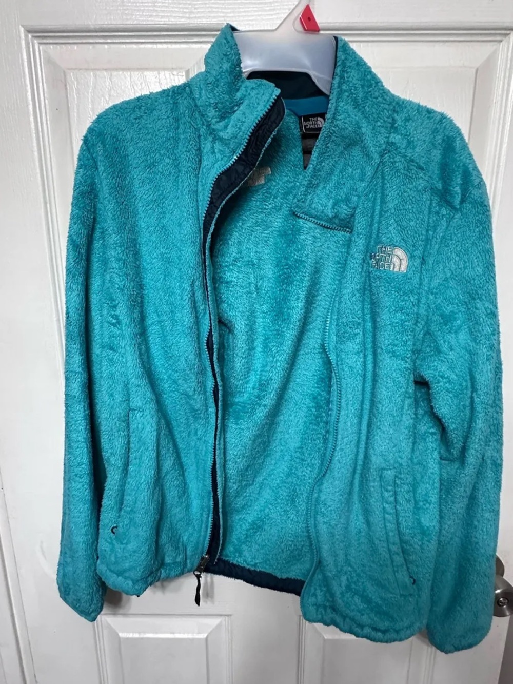 The North Face Men’s Teal Plush Fleece Jacket
